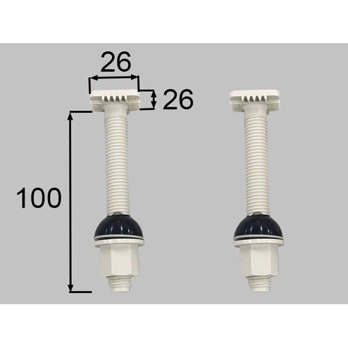 RK-122 LIXIL・INAX 純正部品 取付ボルトキット トイレ部品 [RK-122]
