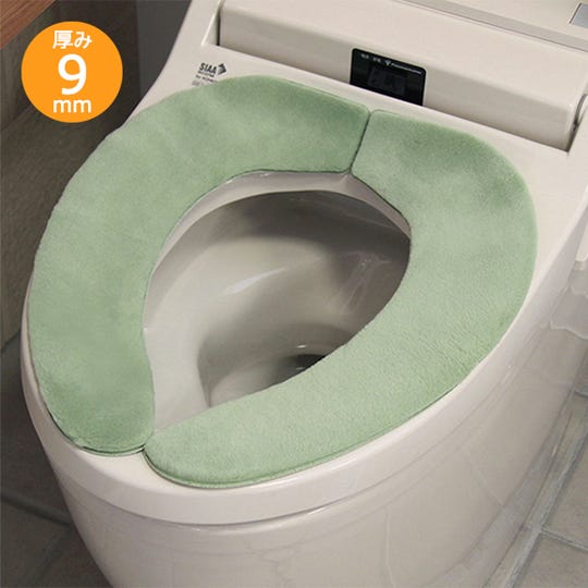 SL-TG-01-013-77 消臭ふんわり便座シート／グリーン ／トイレ用品 [01-013-77] ＜LIXILセレクトアイテムA＞