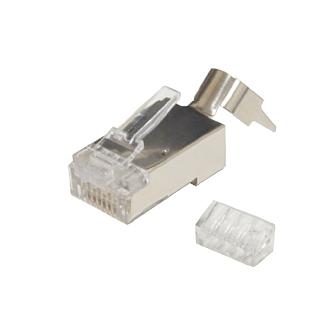 SMJ-6A-8777S ジェフコム クリップ付モジュラープラグ