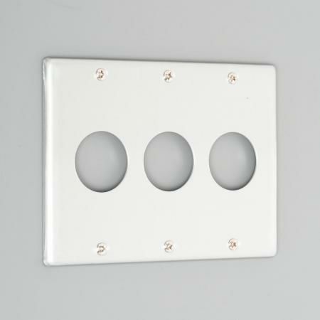 8073A  アメリカン電機  新金プレ-ト  小穴3ケ用 P:101