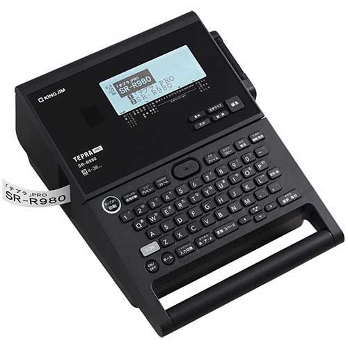 SR-R980 キングジム ラベルライター テプラPRO SR-R980 4971660777846 分類：ラベルライター本体