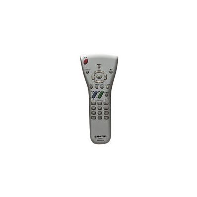 0106380067 シャープ 純正部品 液晶テレビ用 リモコン＜シルバー＞ （010 638 0067）