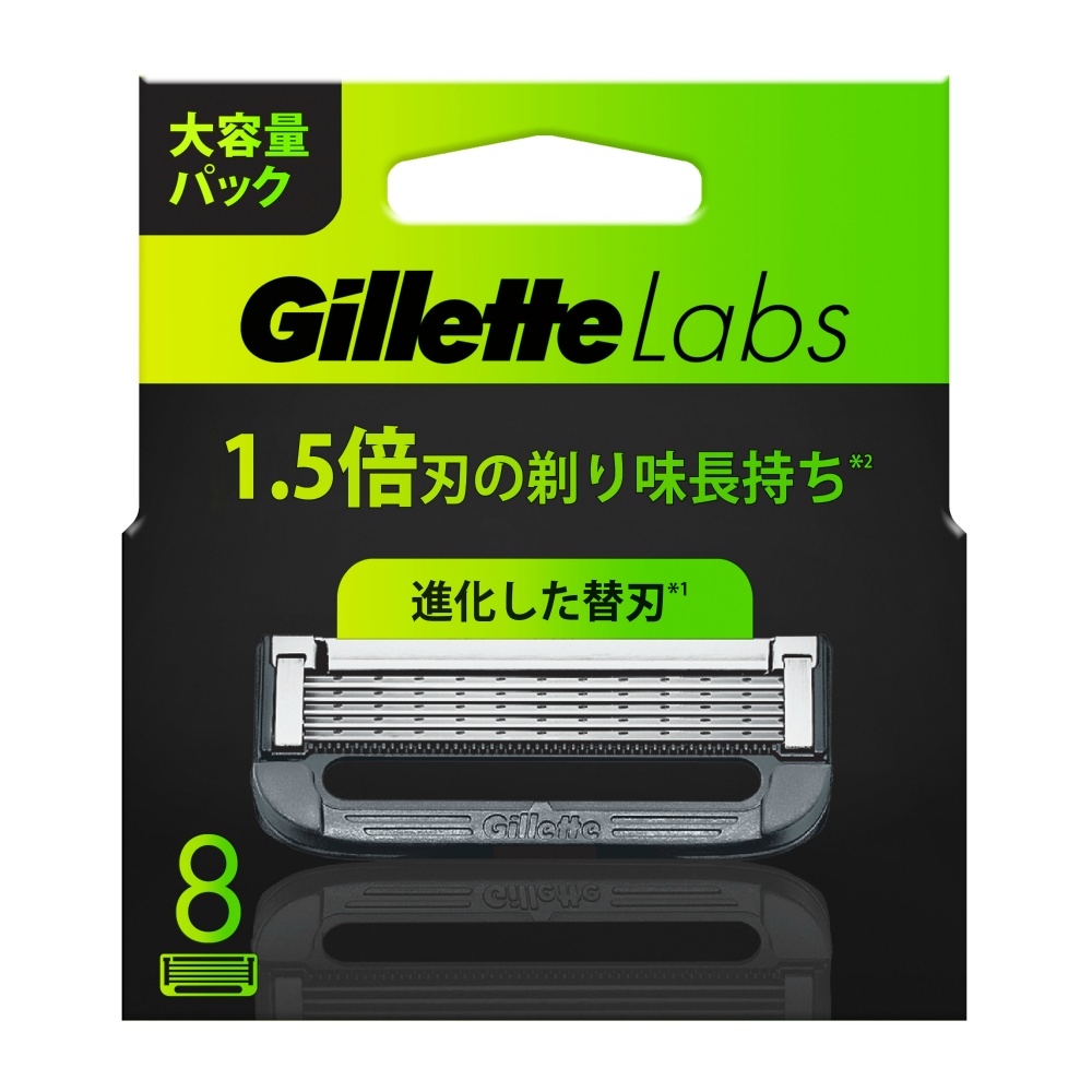ジレット 純正部品 ジレットラボ角質除去バー搭載替刃８Ｂ