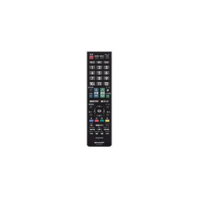 0106380459 シャープ 純正部品 液晶テレビ用 リモコン＜ブラック系＞（010 638 0459）