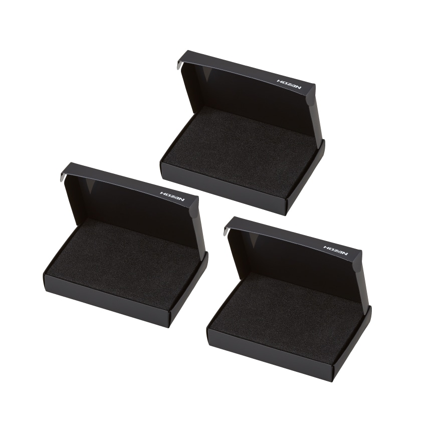 F-412 ホーザン 新品 ESD保護ケース(3個入・ESDフォーム入) HOZAN