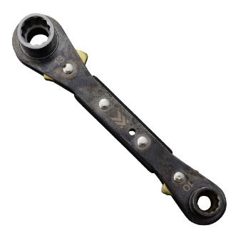 FRS-11-BG フジ矢 純正品新品 板ラチェットレンチ（黒金）