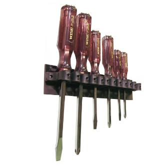 KD-568PMS フジ矢 純正品新品 角軸貫通ドライバー6本セット ホルダー付 (WISE)