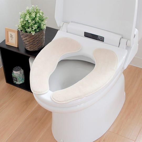 SL-TG-KA-0516 らくらく便座クッション 3D／ベージュ／トイレ用品 [KA-0516] ＜LIXILセレクトアイテムA＞