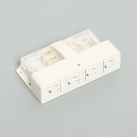 AU1010  アメリカン電機  引掛形 アクセスタップ4ケ口 コ-ドナシ 接地2P 15A 125V