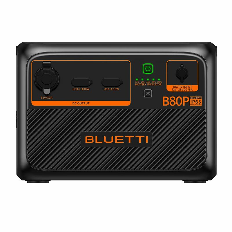 【メーカー在庫限り】B80P  BLUETTI ポータブル電源 拡張バッテリー 806Wh 防水・防塵IP65