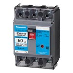 BCWA3607 パナソニック サーキットブレーカ BCWA60 60A 電源3P負荷2P