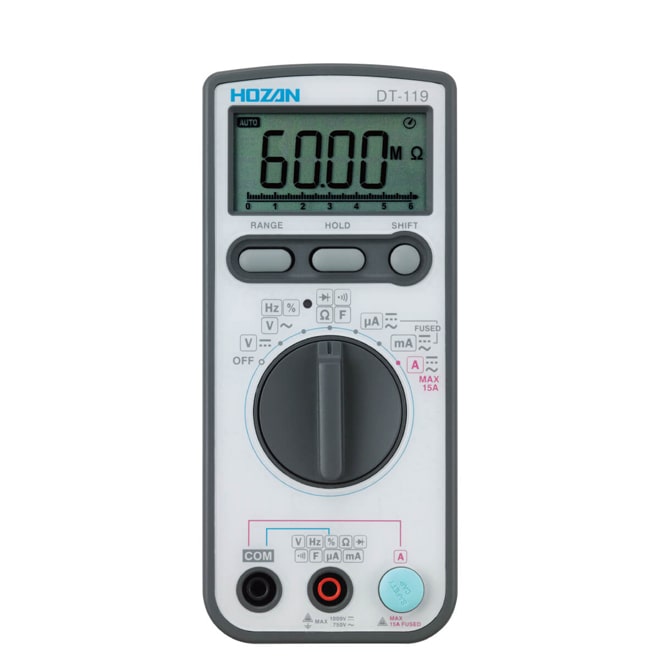 DT-119-TA ホーザン 新品 デジタルマルチメータ(校正証明書付) HOZAN