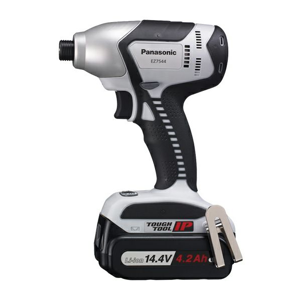 【中止品】EZ7544LS2S-B 黒 パナソニック インパクトドライバー 14.4V/4.2Ah(LSタイプ)電池セット