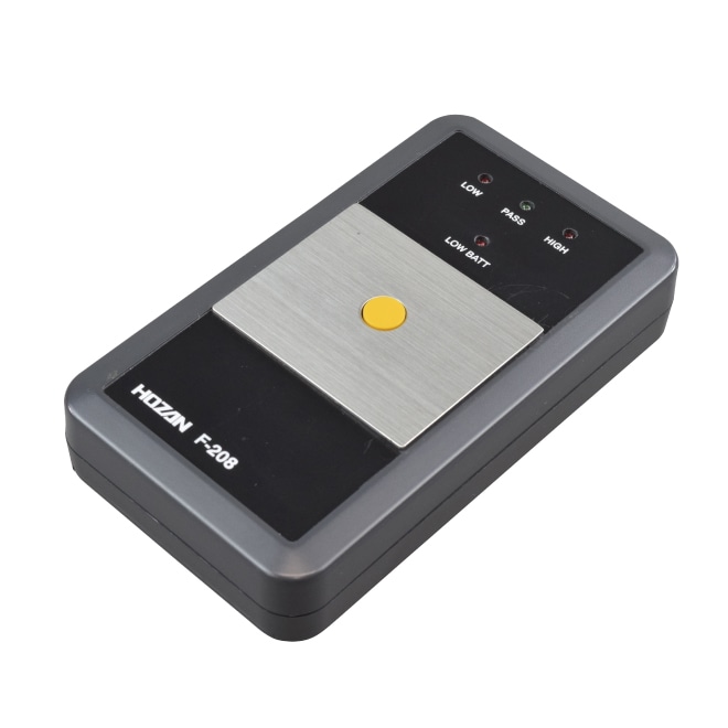 F-208-1-TA ホーザン 新品 履物チェッカー(スタンド無・校正証明書付) HOZAN