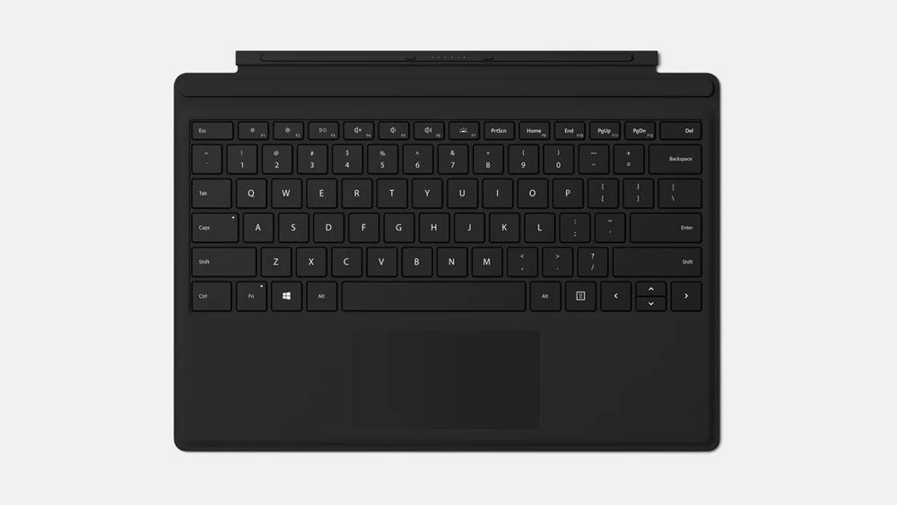 【【中止品】】Surface Pro タイプ カバー - ブラック (日本語) マイクロソフト純正 FMN-00019