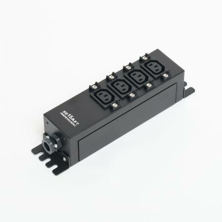 HKC0903  アメリカン電機  IEC形   コンセントバー4ケ口  接地2P 15A 250V