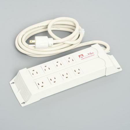 KC1030H  アメリカン電機  平刃形 パラタップ4ケ口 コ-ドセット 接地2P 15A 125V