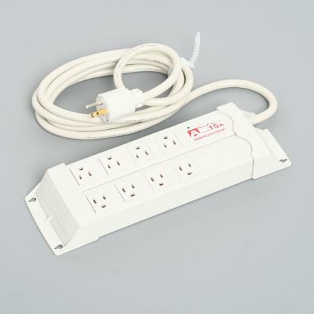 KC1030HNF  アメリカン電機  平刃形 パラタップ8ケ口 コ-ドセット NF付 接地2P 15A 125V