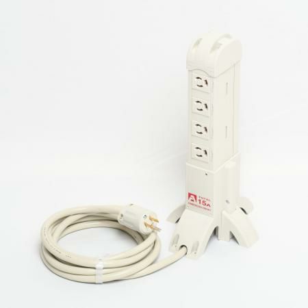 KC1130T  アメリカン電機  抜止形 タワータップ8ケ口 コ-ドセット 接地2P 15A 125V