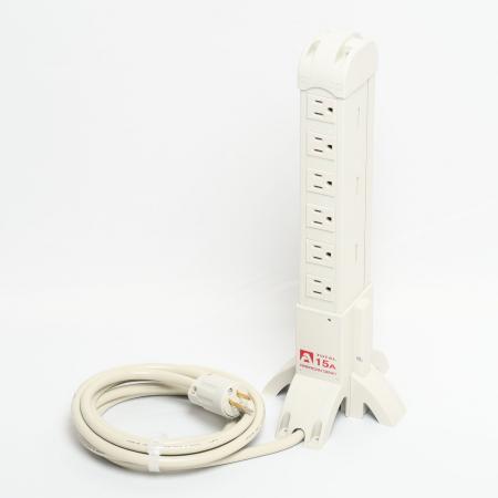 KC1230T  アメリカン電機  平刃形 タワータップ12ケ口 コ-ドセット 接地2P 15A 125V