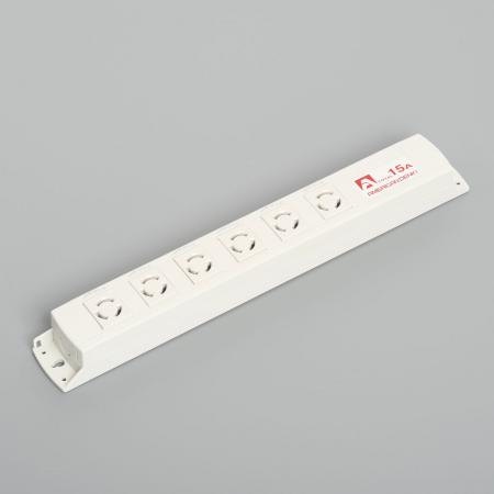 KU1210  アメリカン電機  引掛形 OAタップ6ケ口 コ-ドナシ 接地2P 15A 125V