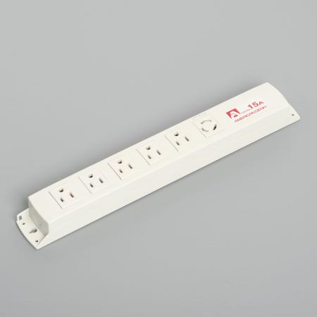 KU1270  アメリカン電機  コンビ OAタップ6ケ口 コ-ドナシ 接地2P 15A 125V