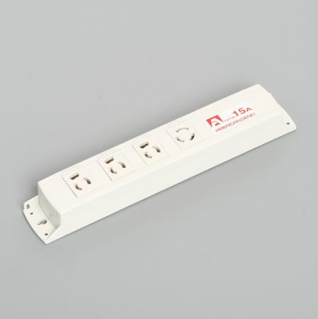 KU1400  アメリカン電機  コンビ OAタップ4ケ口 コ-ドナシ 接地2P 15A 125V