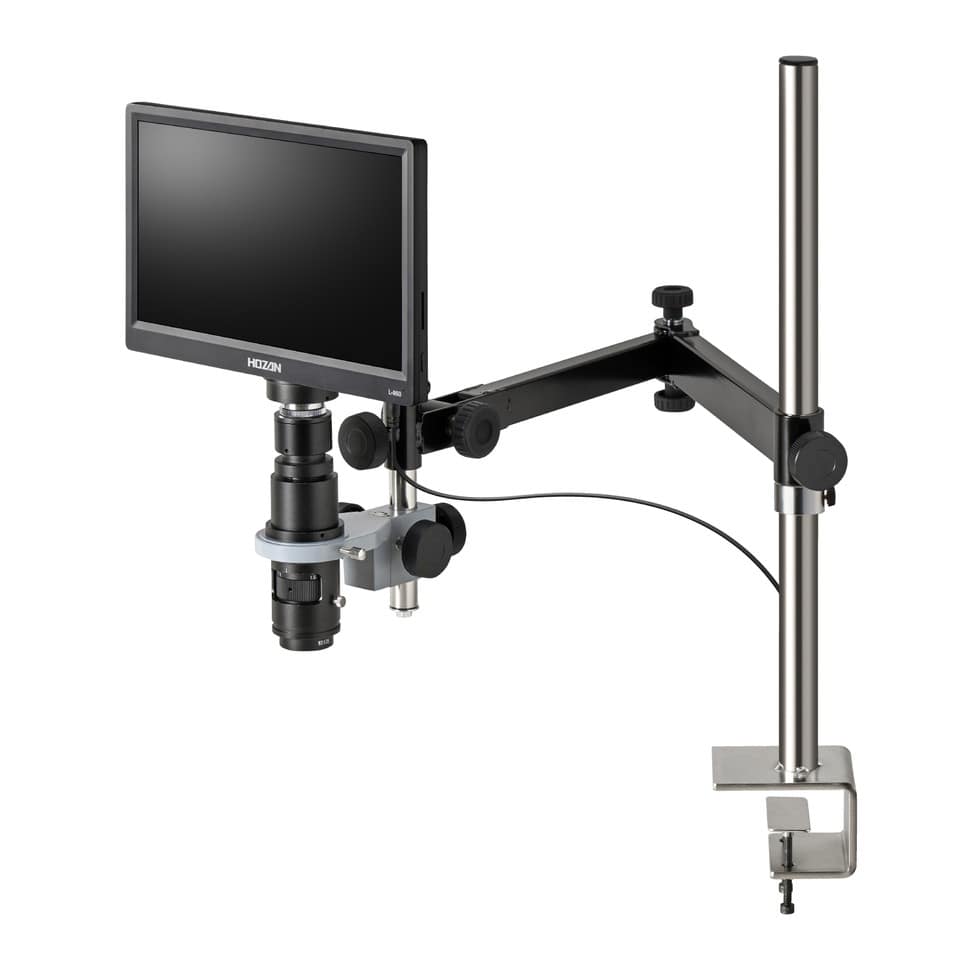 L-KIT963 ホーザン 新品 マイクロスコープ（モニター付） HOZAN