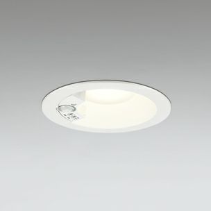 【中止品】OD261856 オーデリック 電球色 軒下用LEDダウンライト 人感センサ付 モード型 白熱灯60W相当 φ125