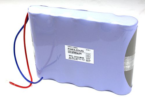 P-44E/L25A5 相当品(同等品) 熱感知器チェッカー用バッテリーパック(DE-8201AA)内バッテリー コネクタなし リード線切りっぱなし （ケースは付きません）