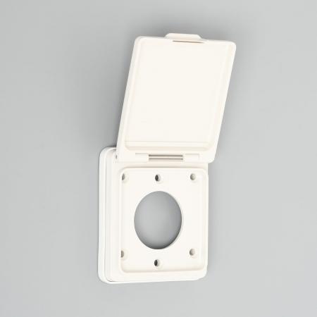 PLC41W  アメリカン電機  防水パネルリフトカバー  パネルコンセント用 大穴