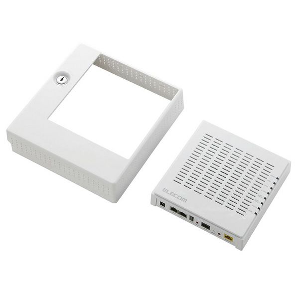 【中止品】WAB-I1750-PS エレコム 11ac 1300Mbps対応で高速通信が可能！セキュリティカバーも付属の法人向け無線アクセスポイント