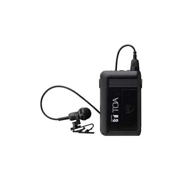 WM-1320  TOA ワイヤレスマイク タイピン型 PLLシンセサイザー方式 抗菌