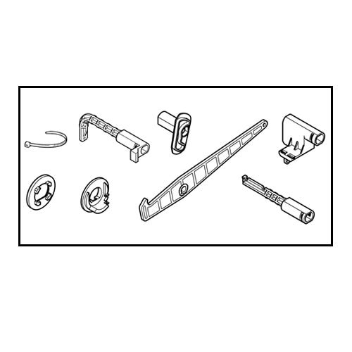 A-5129A LIXIL・INAX 純正部品 フルオート便器洗浄ユニットTOTO用部材セット トイレ部品 [A-5129A]