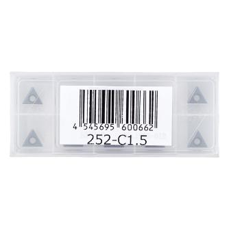 252-C1．5 ベッセル 純正品 1．5C、2C面片面3面チップ 10個