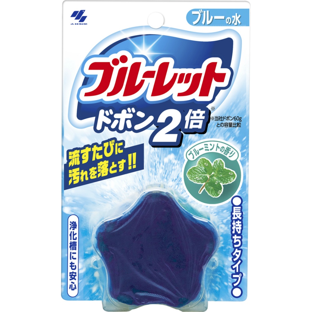 小林製薬 純正品 ブルーレットドボン２倍 ブルーミント 4987072087855