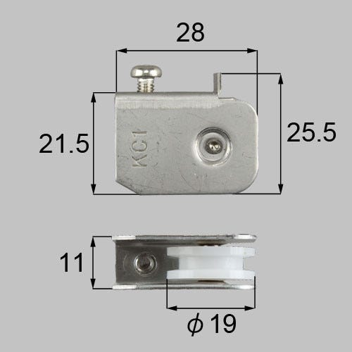 AZWS604 LIXIL・トステム 戸車（B・C型) 浴室ドア部品 [AZWS604]
