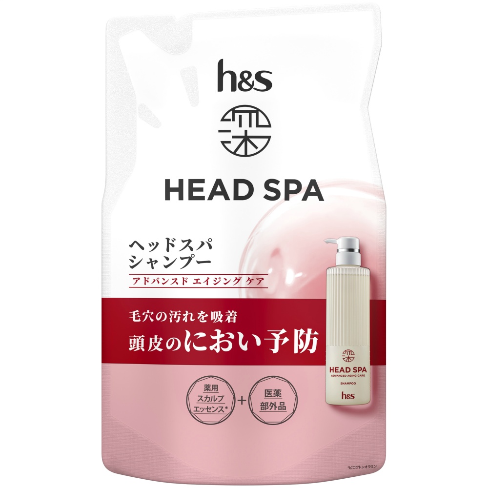 Ｐ＆Ｇ 純正品 深ヘッドスパｂｙｈ＆ｓアドバンスドエイジングケアシャンプーつめかえ 4987176310781