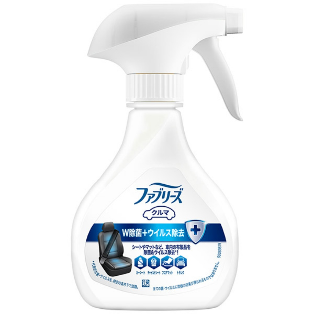 Ｐ＆Ｇ 純正品 クルマ用ファブリーズＷ除菌  ウイルス除去成分最高レベル 4987176084132