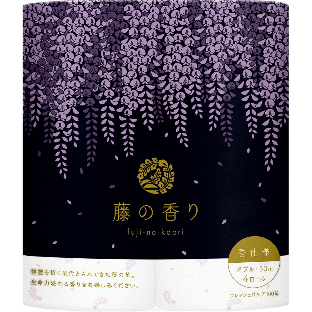 王子ネピア 純正品 四国特紙藤の香り４Ｒダブル 4901733311103