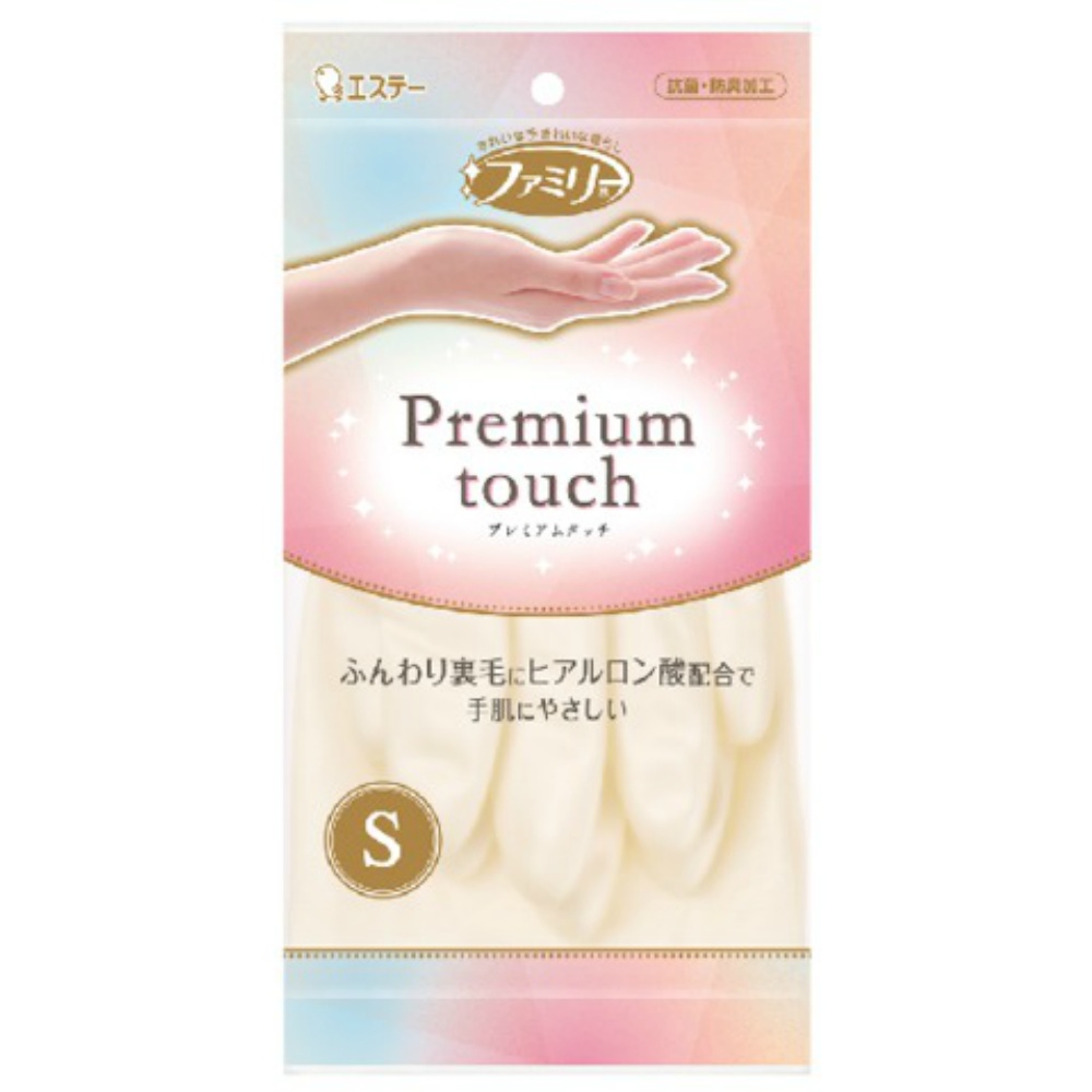 エステー 純正品 ファミリー プレミアムタッチ ヒアルロン酸 Ｓ パールホワイト 4901070712076