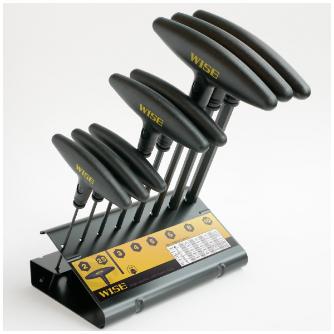 TH-800S フジ矢 純正品新品 T型六角レンチ PH8本、レンチ台セット (WISE)