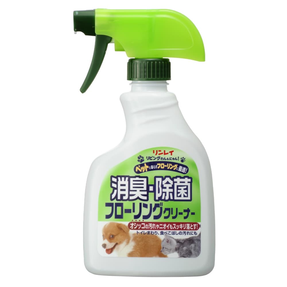 リンレイ 純正品 リビングわん&にゃん！ フローリングクリーナー ４００ＭＬ 4903339761115