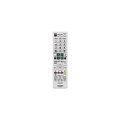 0106380460 シャープ 純正部品 液晶テレビ用 リモコン ＜ホワイト系＞（010 638 0460）