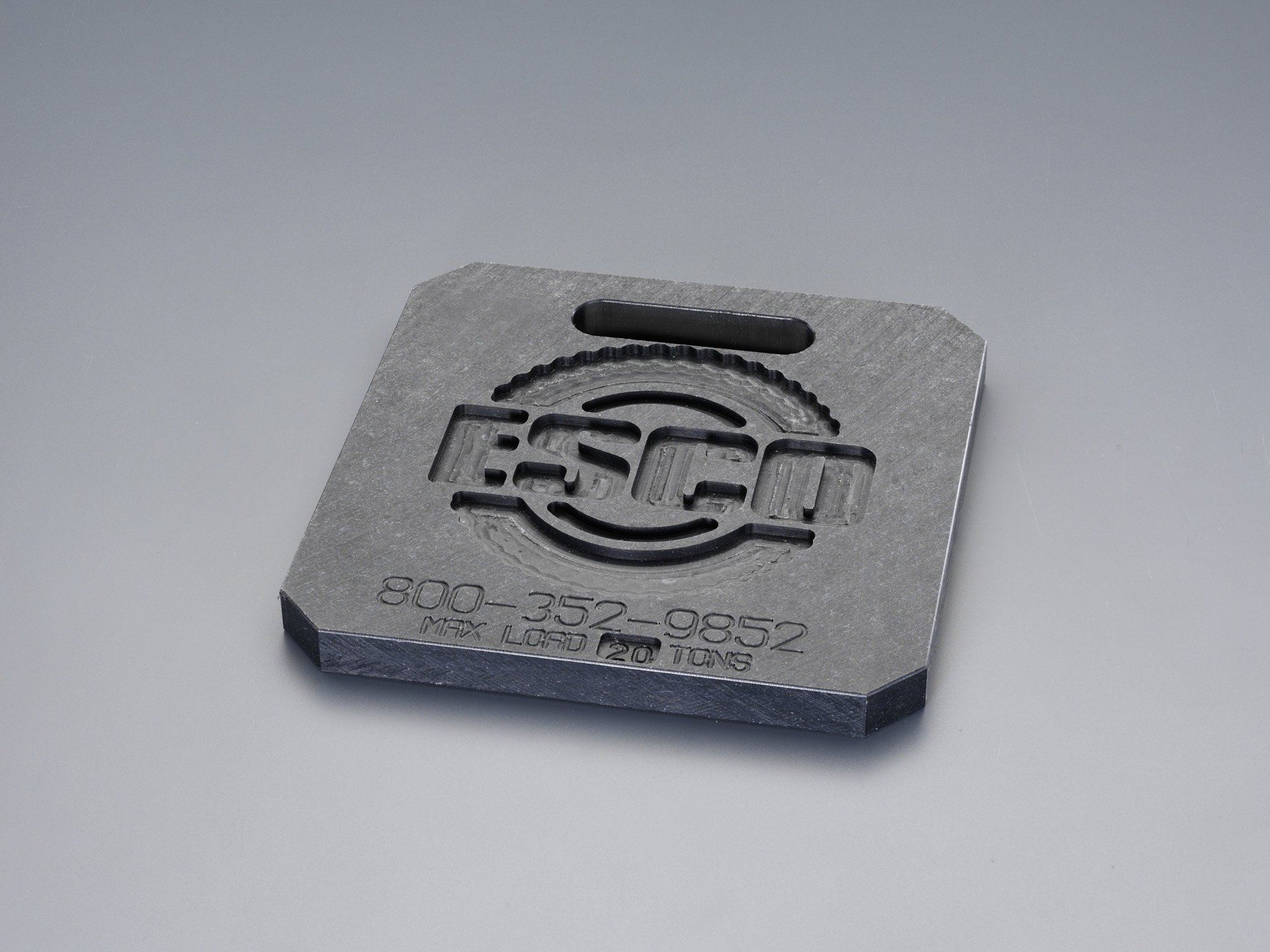 EA993DS-11 エスコ 300x300x25mm/20ton ジャッキ･プレート
