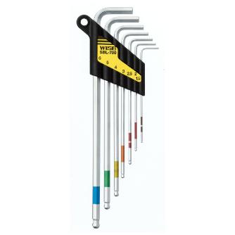 SBL-700 フジ矢 純正品新品 ボールポイント六角棒レンチ 7本セット (WISE)