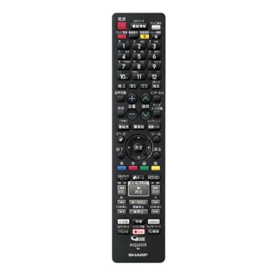 0046380276 シャープ 純正部品 ブルーレイディスクレコーダー用 リモコン（004 638 0276）