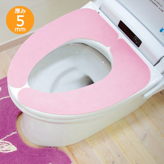 SL-TG-04-015-23 貼っぴぃ はる便座シート／ピンク ／トイレ用品 [04-015-23] ＜LIXILセレクトアイテムA＞