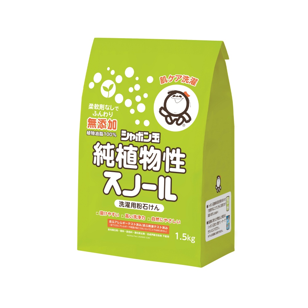 シャボン玉石けん 純正品 純植物性スノール 4901797032051
