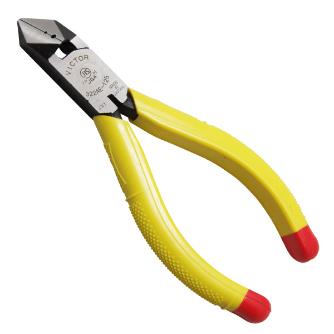 322AE-125 フジ矢 純正品新品 斜ニッパ・穴付（成型カバー付） （VICTOR）